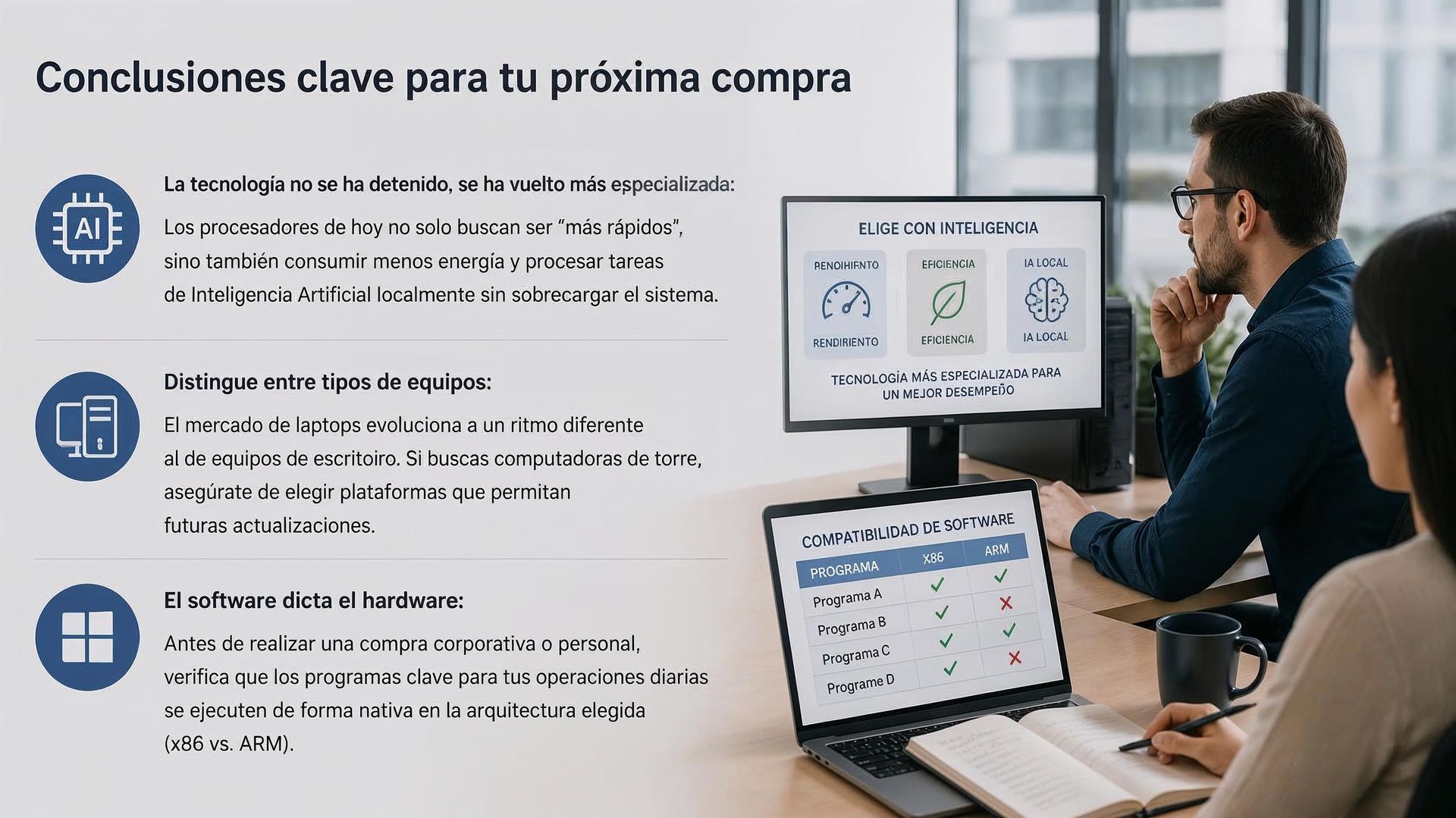 Conclusiones Clave para tu Próxima Compra de portátil y computador