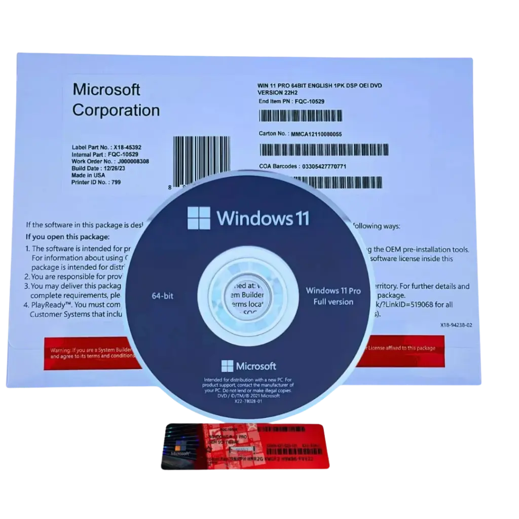 FQC-10553-Windows 11 Profesional OEM-Package_Content.webp