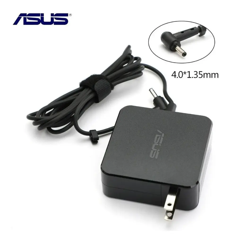 Cargador para Asus 45W 100-240V 50-60Hz -, 19v, 2.37 Amp, Conector de salida 4.0mm x 1.35mm