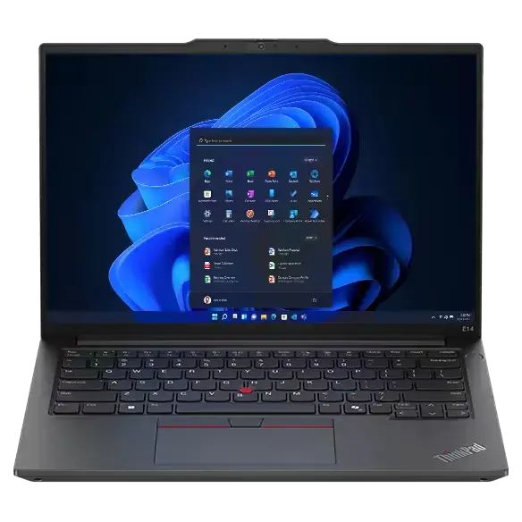 Portátil ThinkPad E14 Gen 6- Procesador Intel Core Ultra 7 155H- Memoria RAM DDR5 16GB - Almacenamiento 512GB SSD - Pantalla 14" Antirreflejo FHD- Cámara HD - Lector de huellas -LAN - WiFi6e - Bluethoot 5.3 - Batería 3 celdas 45WH - Sistema Operativo : Windows 11 Profesional - Garantía 3 años en sitio
