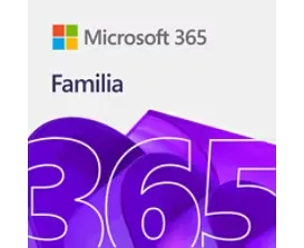 Servicio Suscripción ESD Microsoft 365 Familia (1 a 6 Personas (IA solo para el propietario de la suscripción)) -Versión de escritorio Aplicaciones (Word, Excel, PowerPoint y Outlook), Access, Forms, OneNote, 1TB OneDrive, Teams, Defender. 1 Año