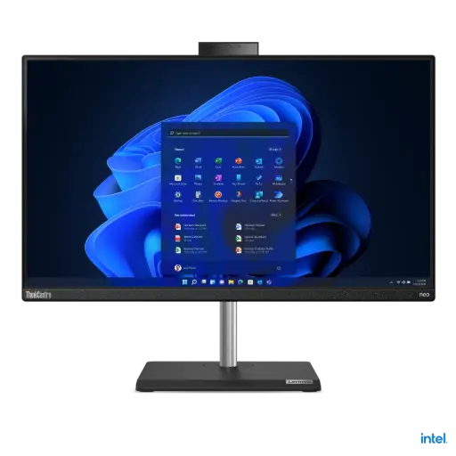 [12K00046LS] Computador Todo en uno Lenovo Neo 30A, Gen 4 RPL, Pantalla 23.8 Full HD, Intel Core i5 13420H, RAM 16GB, SSD 512GB, Windows 11 Profesional, Fast Ethernet, Teclado y mouse, Cámara HD, Parlantes, Garantía 1 año en sitio por parte de Lenovo.